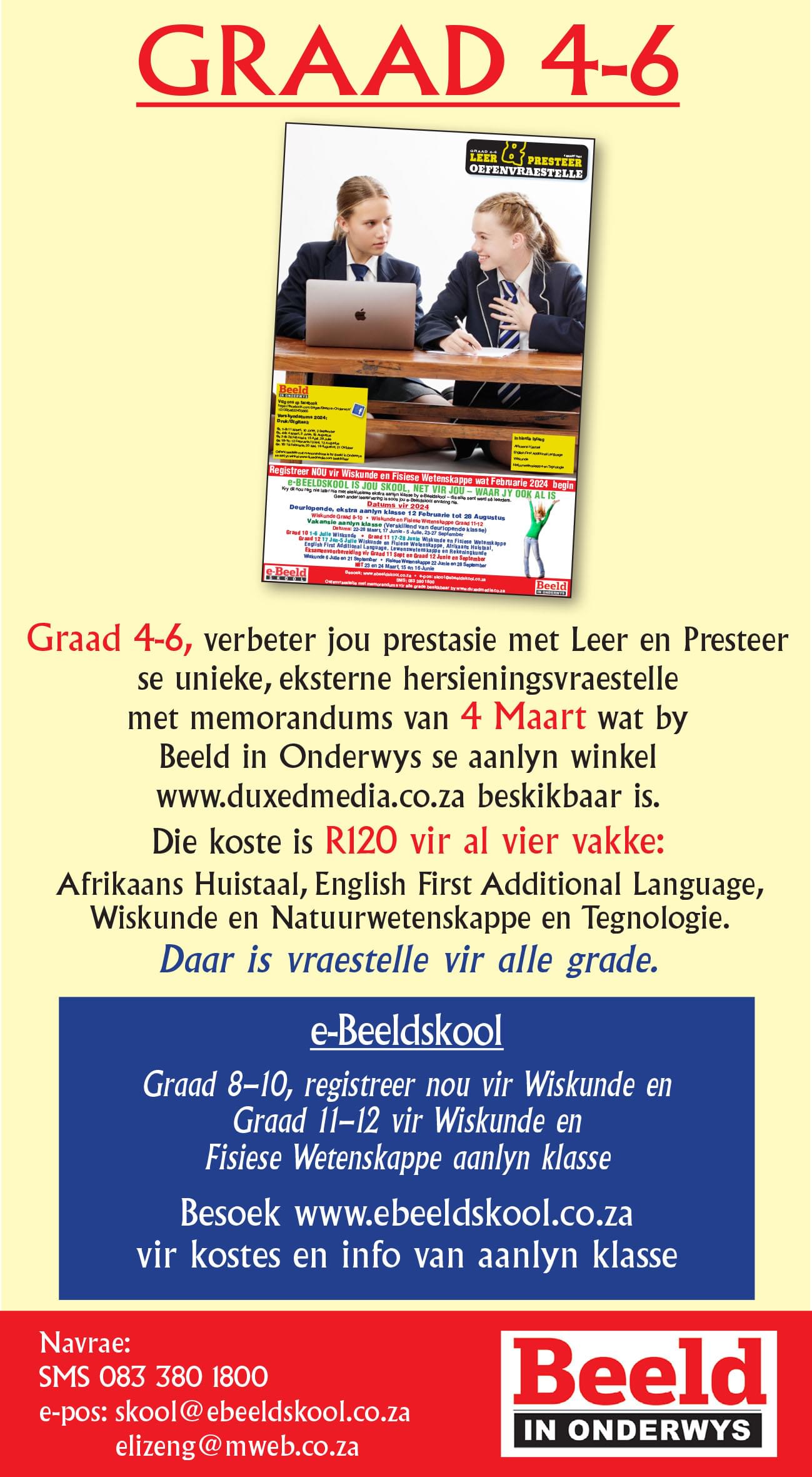  Oefenvraestelle Graad 4-6 